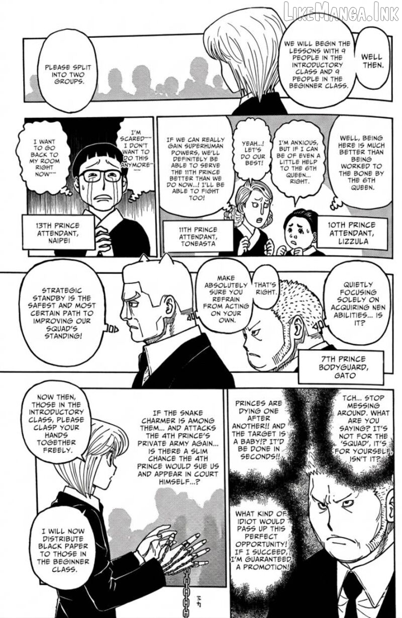 Hunter x Hunter, Chapter 411 image 09